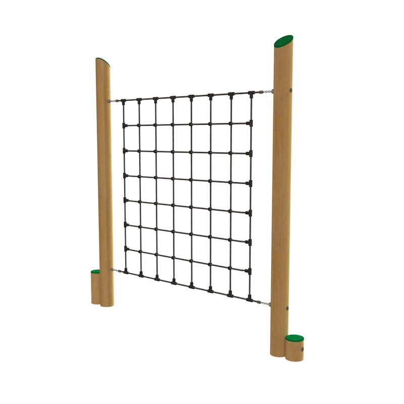 Stiltor med klätternät, 250cm - bild 2