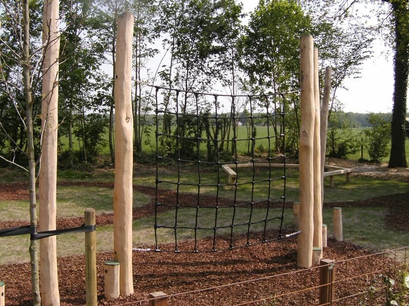 Stiltor med klätternät, 250cm - bild 4