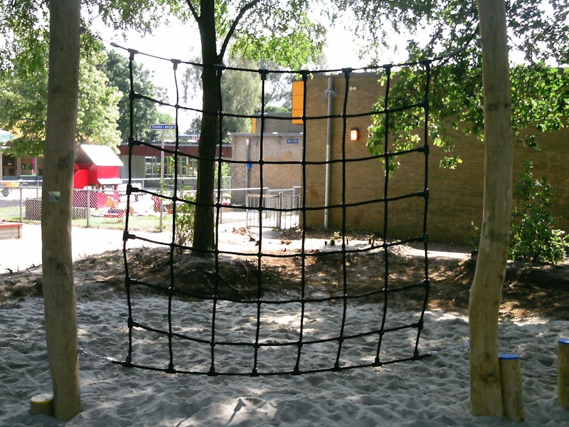 Stiltor med klätternät, 250cm - bild 6