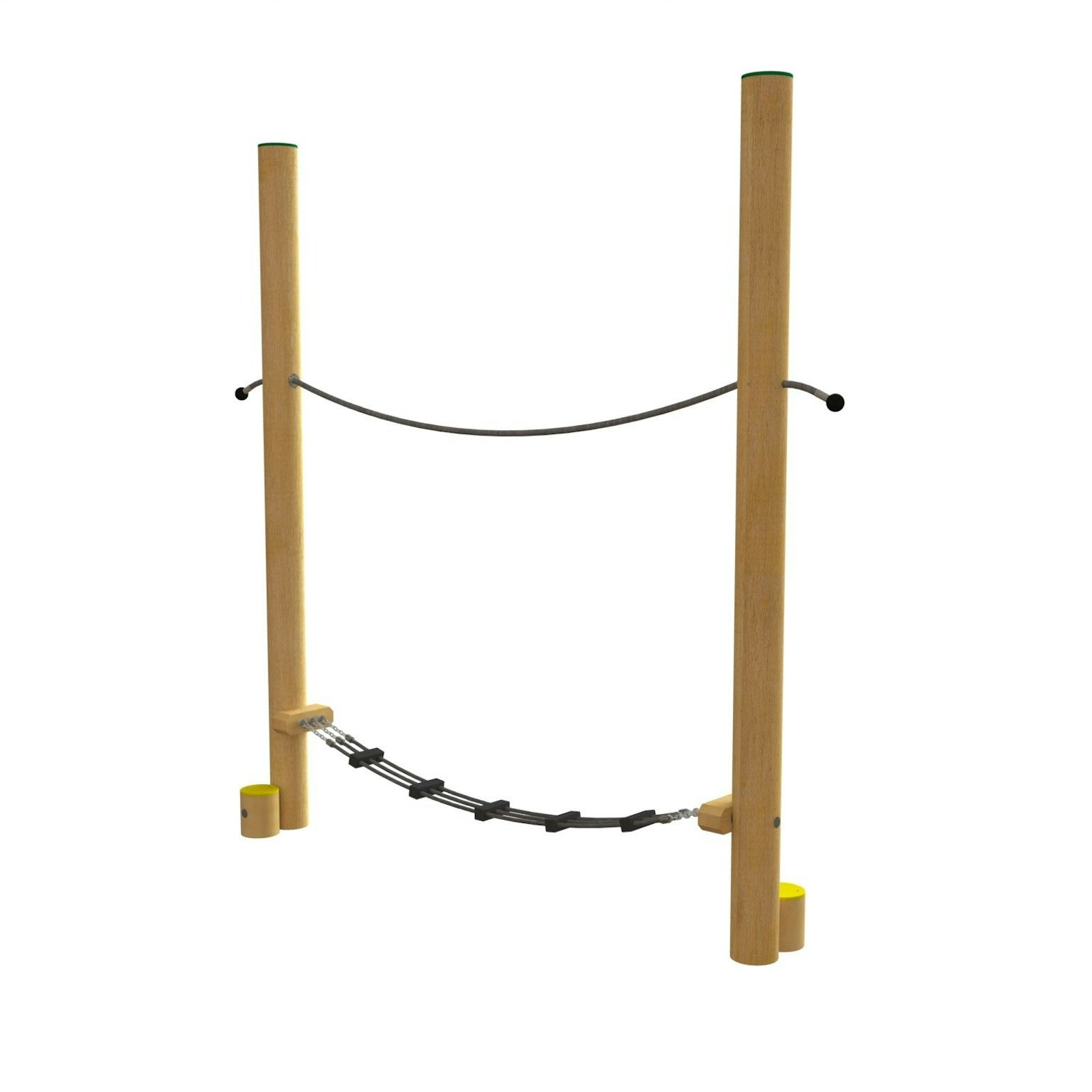 Pålar med blockrep
