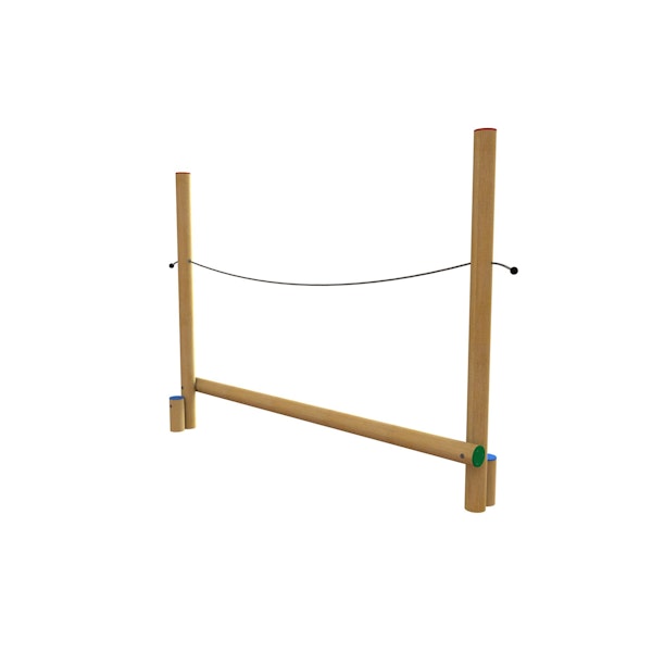 Balansbalk med topprep