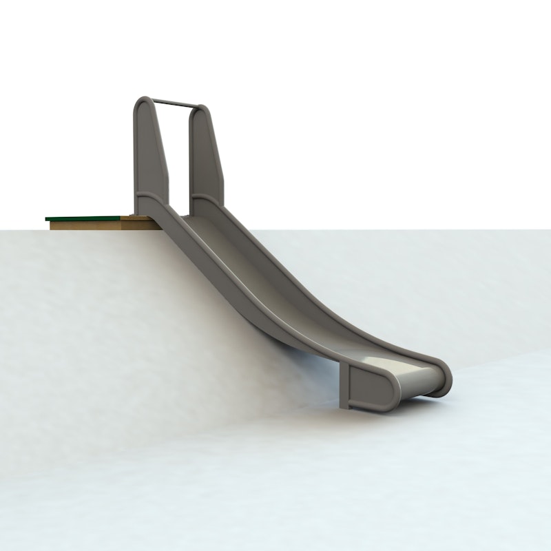 Släntrutschkana, höjd 100cm - bild 4