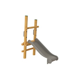 Fristående småbarnsrutschkana, höjd 70 cm - bild 1