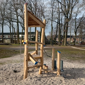 Mini Delta klätter sandlek med tak - bild 2