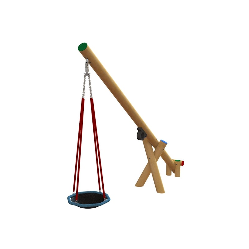 Pendelgunga med fågelbo