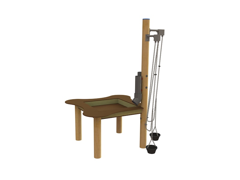 Sandbord för rullstolsburna