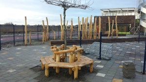 Zeskant boombank - bild 2