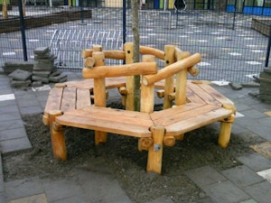Zeskant boombank - bild 3