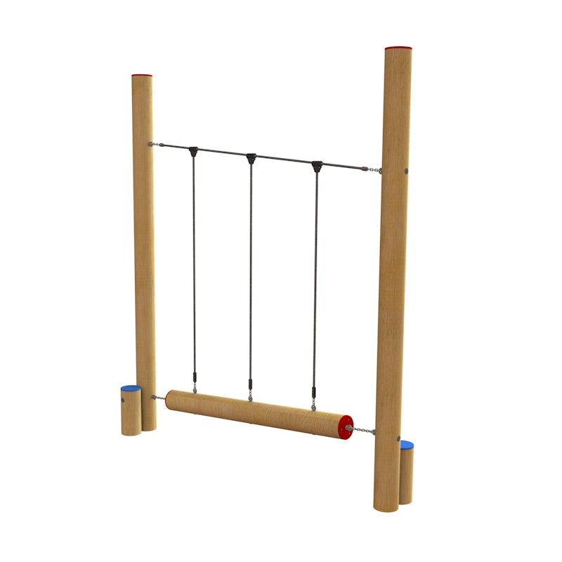 Stiltor med hängande balansbalk