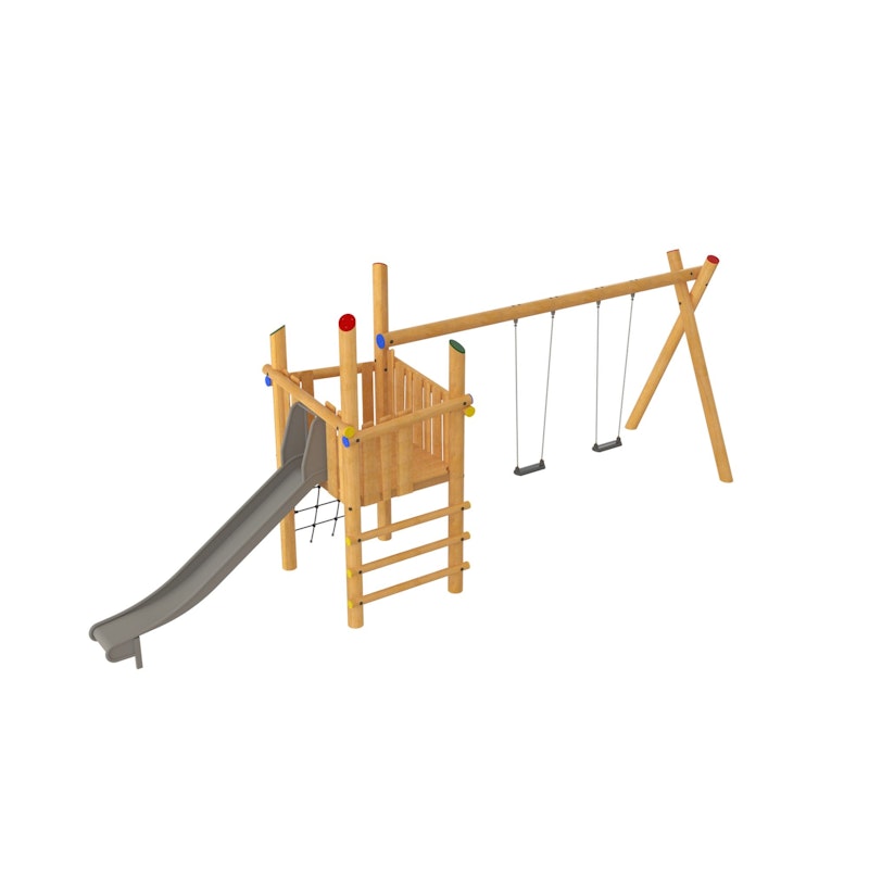 Lektorn med rutschkana och gungor - bild 2