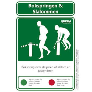 Trimbaan toestel, bokspringpalen - bild 3