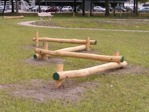 Joggingspårutrustning, balansbalk - bild 2