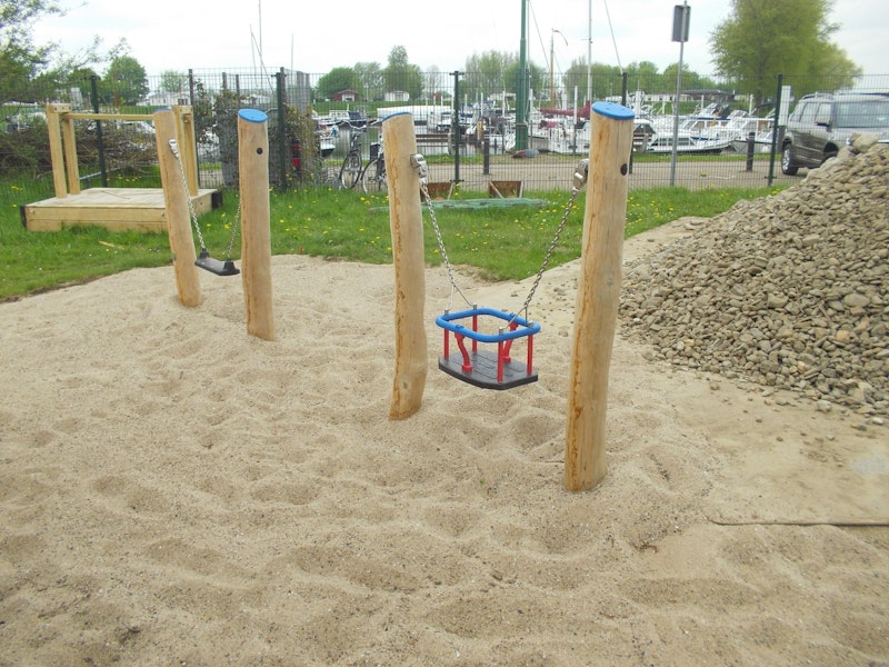 Minigunga med lådsäte - bild 2