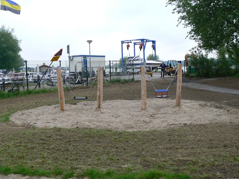 Minigunga med lådsäte - bild 3