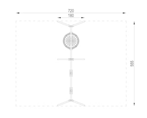 Kombinationsgunga (Lek1601001) - bild 2