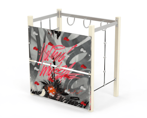 Fyrkant aktivitets mini Street Art - bild 1