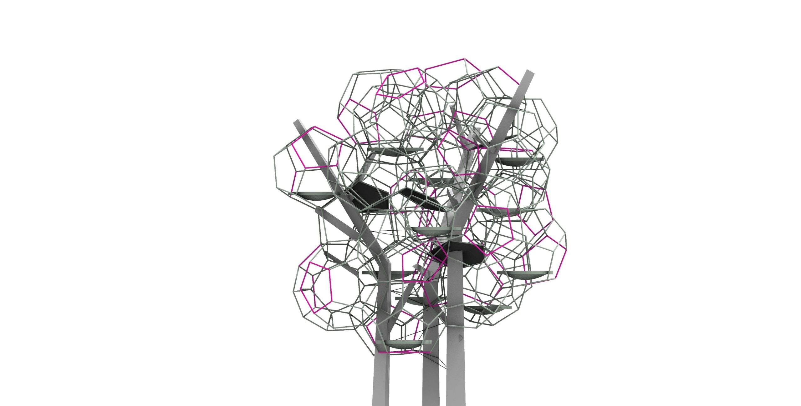 Lekstallning Canopy Tree