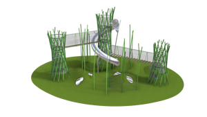 Lekstallning Twisted Bamboo Towers - bild 6