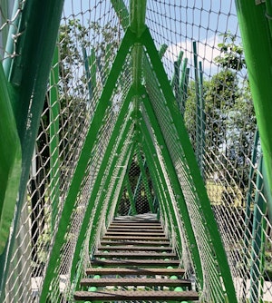 Lekstallning Twisted Bamboo Towers - bild 7