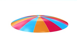 Trampolina uppblasbar rund K8 - bild 1