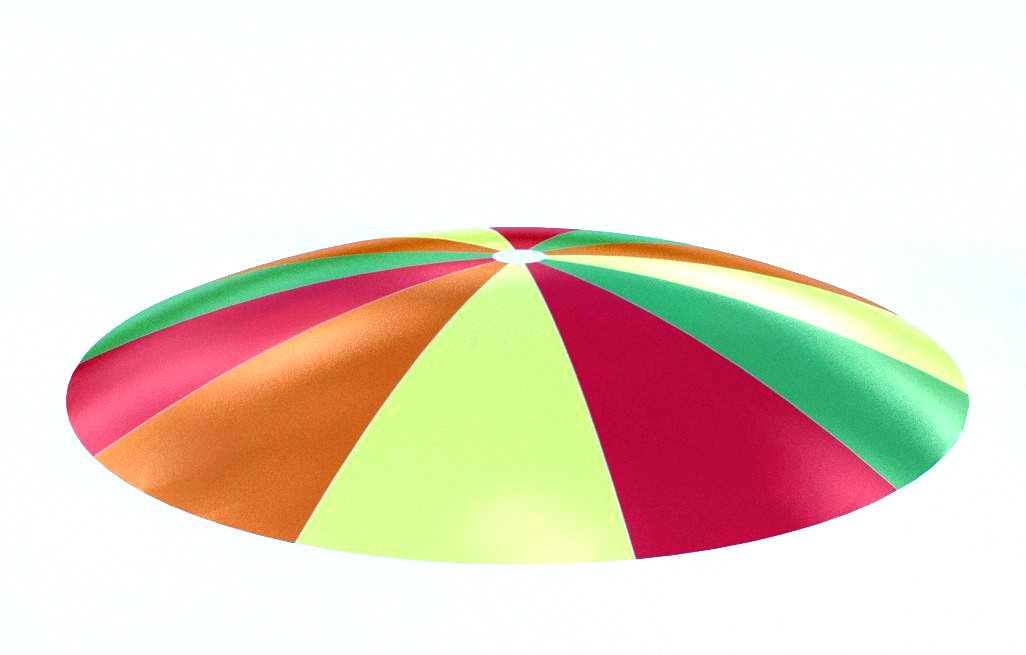 Trampolina uppblasbar rund K5