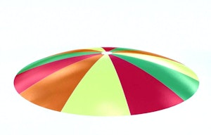 Trampolina uppblasbar rund K5 - bild 1