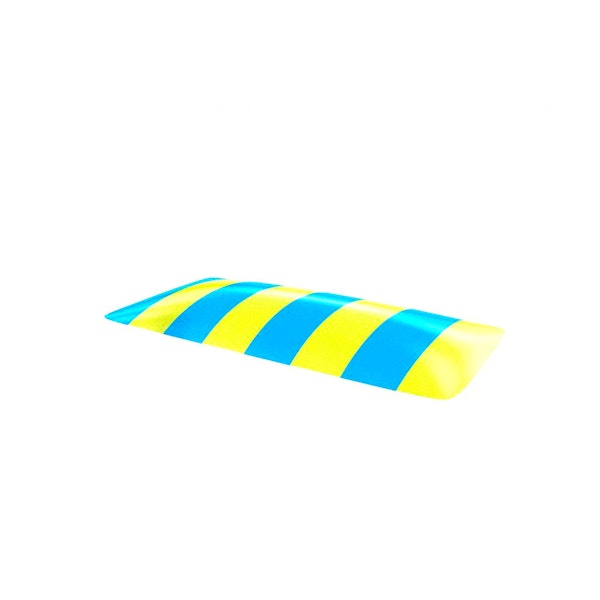 Trampolina uppblasbar kvadratisk X