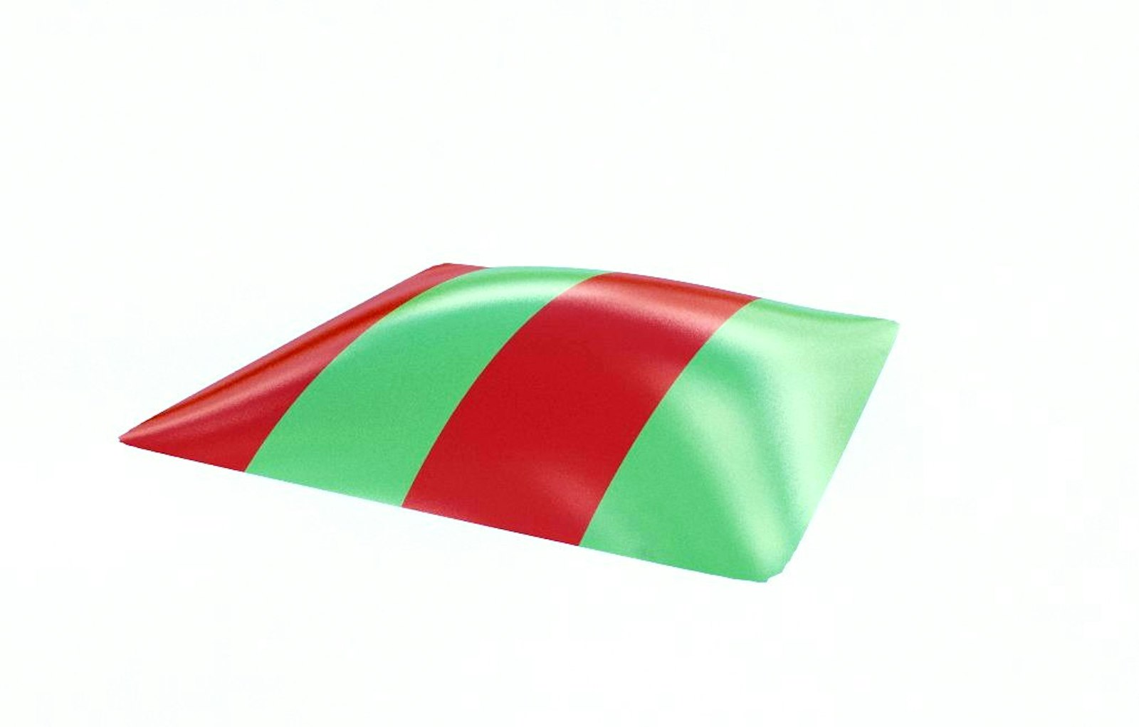 Trampolina uppblasbar kvadratisk S