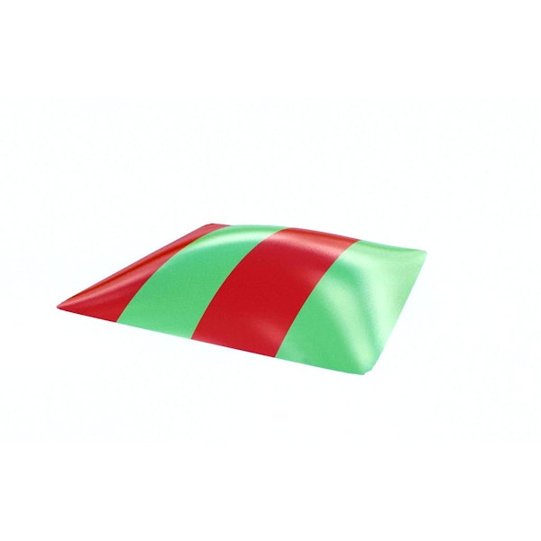 Trampolina uppblasbar kvadratisk S