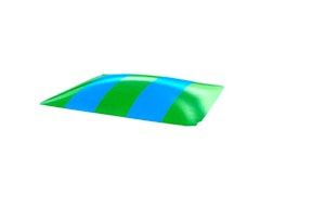 Trampolina uppblasbar kvadratisk C - bild 1