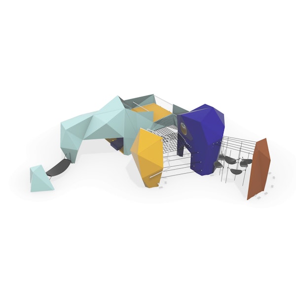 Lekstallning Origami Rock Play