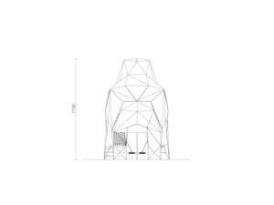 Lekstallning Origami Gorilla - bild 2