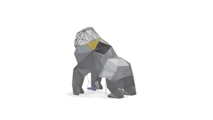 Lekstallning Origami Gorilla - bild 3