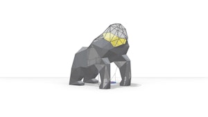 Lekstallning Origami Gorilla - bild 4