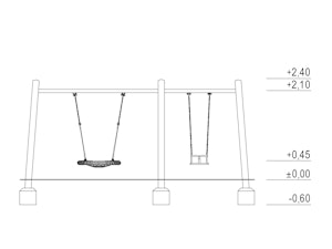 Kombinationsgunga 8 - bild 3