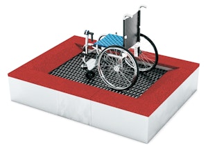 Trampolina tillganglighetsanpassad 150×200 - bild 1