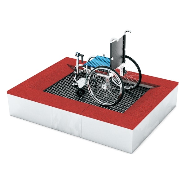 Trampolina tillganglighetsanpassad 150×200