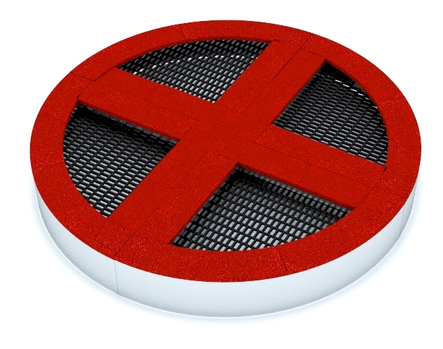 Trampolina rund 90/300