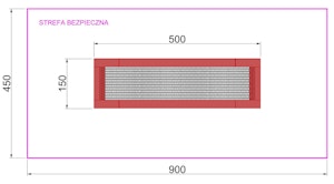 Trampolina rektangular 150×500 - bild 2