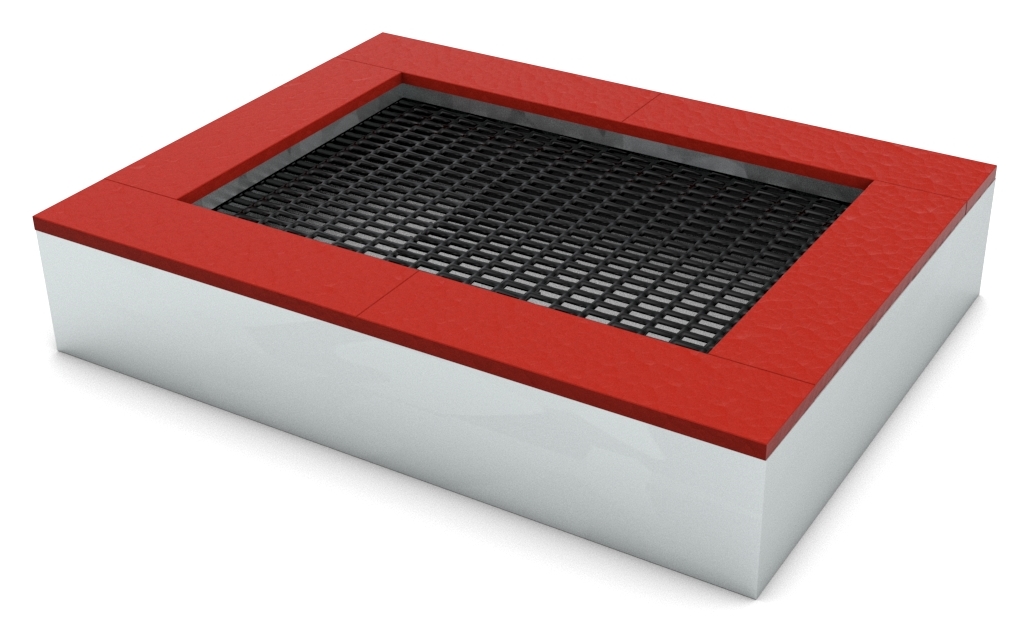 Trampolina rektangular 150×200