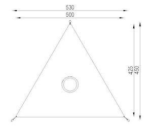 Triangulart tygtak (Lek1601639) - bild 2
