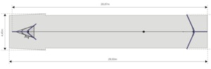 Zjazd pa linie – 25m 2 - bild 2