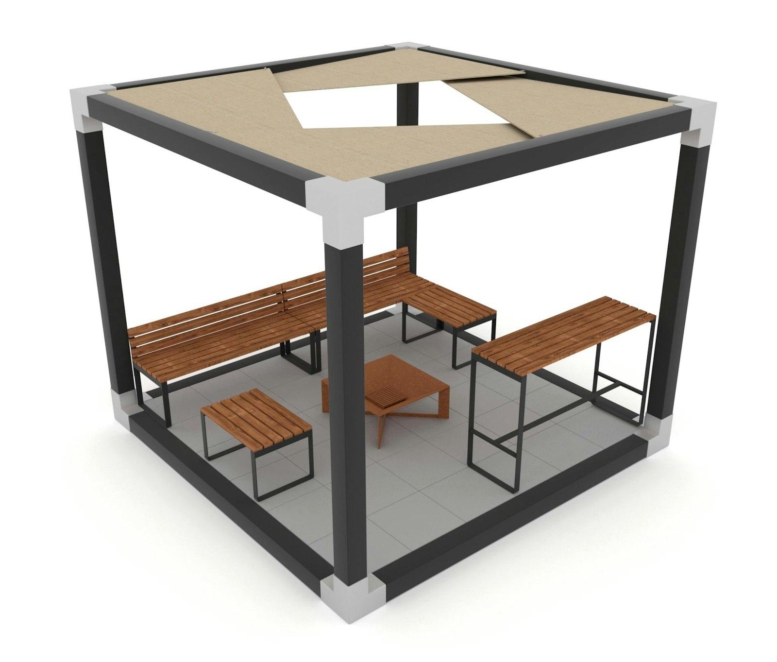 Paviljong Cube Grillowa