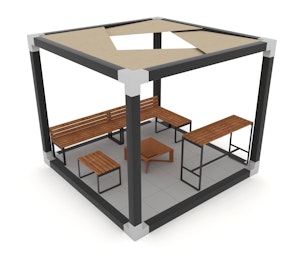 Paviljong Cube Grillowa - bild 1