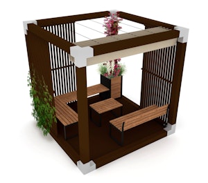 Paviljong Cube Rekreacyjna 1 - bild 1