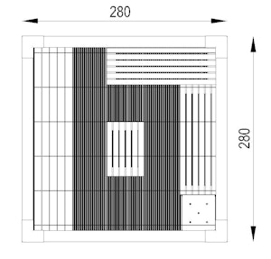 Paviljong Cube Rekreacyjna 1 - bild 2