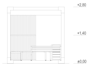Paviljong Cube Rekreacyjna 1 - bild 3