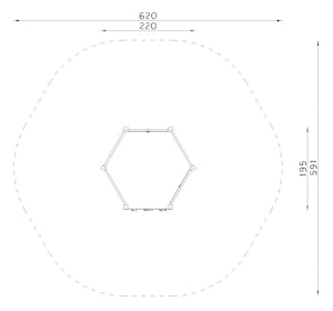 Multifunktionell hexagon II - bild 2