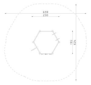 Multifunktionell hexagon - bild 2