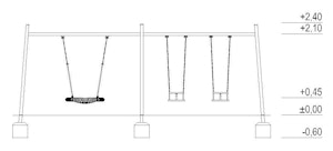 Kombinationsgunga 20 - bild 3